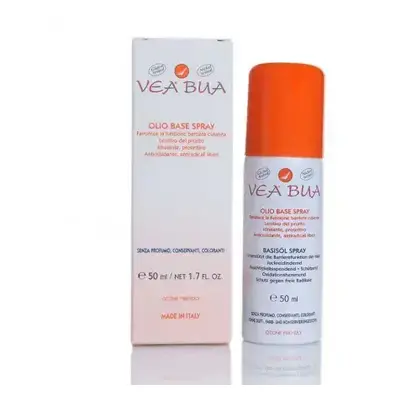 Vea Bua Olio Base Spray con Vitamina E 100%, 50 ml, Hulka