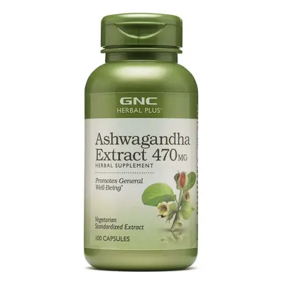 Ashwagandha 470 mg, 100 capsule, GNC