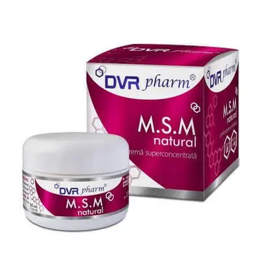 Crema MSM naturale, 50 ml, Dvr Pharm