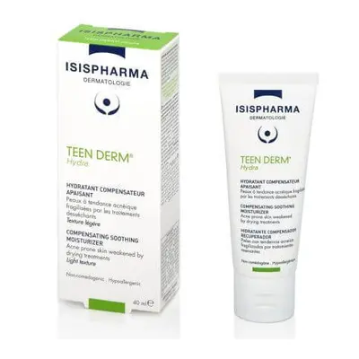 Crema per pelli a tendenza acneica Teen Derm hydra, 40 ml, Isis Pharma