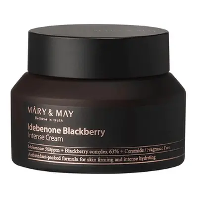 Crema idratante intensa Idebenone + Blackberry, 70 g, Mary e May