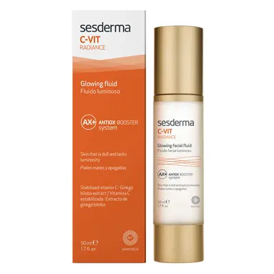 Fluido per la luminosità della pelle C-Vit Radiance, 50 ml, Sesderma