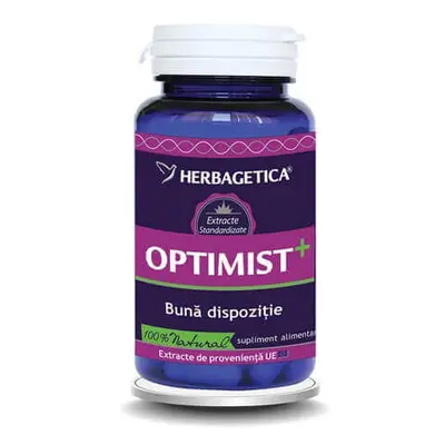 Optimist +, 60 capsule, Herbagetica