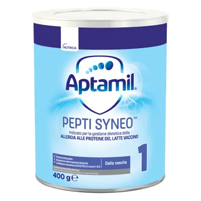 Formula di latte di partenza Aptamil Pepti Syneo 1, 0-6 mesi, 400 g, Aptamil