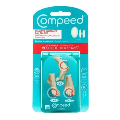 Cerotti Per Vesciche Formato Misto Compeed® 5 Pezzi