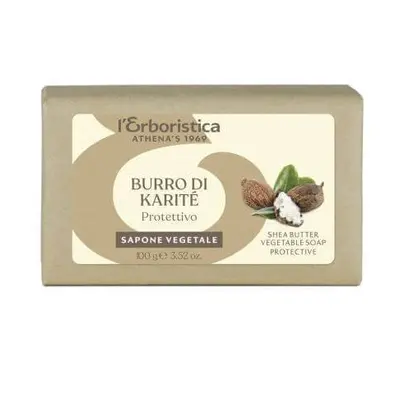 Sapone vegetale al burro di karitè, 100 g, L'Erboristica