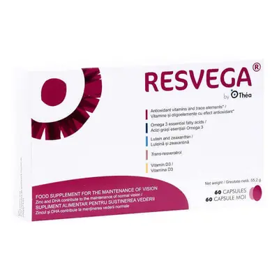 Resvega Integratore Antiossidante Per La Vista, 60 capsule, Théa