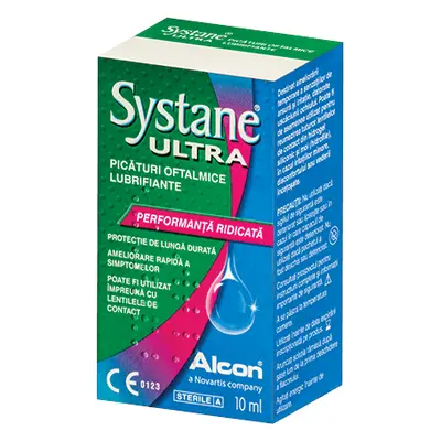 Systane Ultra Gocce Oculari Lubrificanti, 10 ml, Alcon