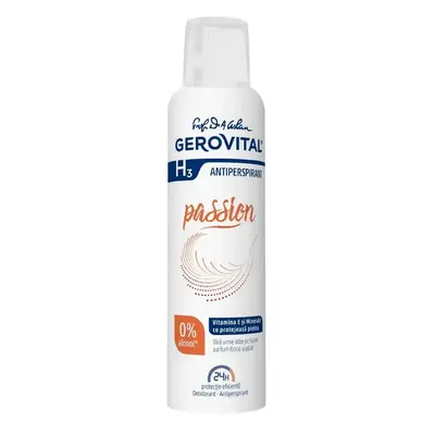 Deodorante Antiperspirante Passion, Gerovital H3 Antiperspirante, 150 ml, Farmec