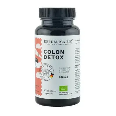 Colon Detox, 90 capsule, Republica Bio