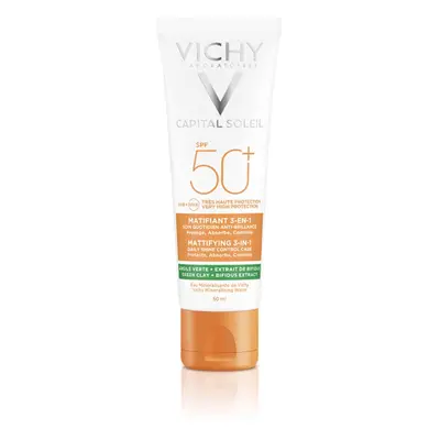 Vichy Capital Soleil - Solare Crema Viso Anti Macchie 3 in 1 50+SPF, 50ml