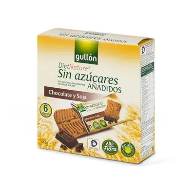 Biscotti snack al cioccolato senza zuccheri aggiunti, con edulcorante, 144g, Gullon