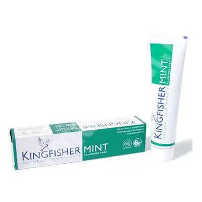 Dentifricio alla menta senza fluoro naturale Kingfisher 100 ml