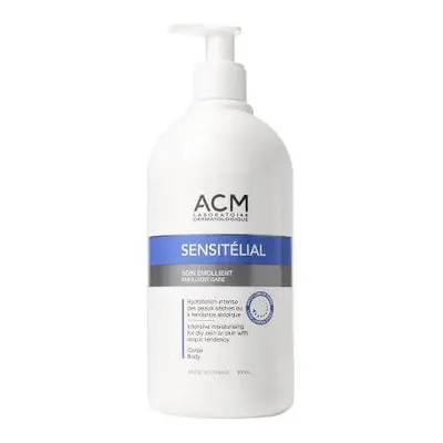 Sensitelial crema emolliente per idratazione intensiva, 500 ml, Acm