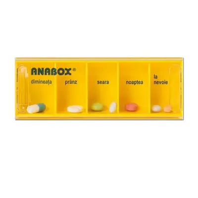 Organizzatore di medicinali per uso quotidiano, Anabox