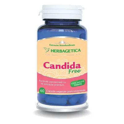 Candida Free, 60 capsule, Herbagetica