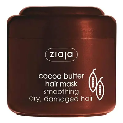 Maschera per capelli secchi e danneggiati con burro di cacao, 200 ml, Ziaja