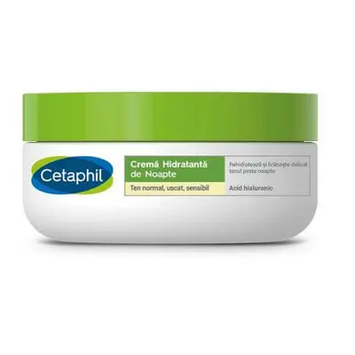 Crema idratante notte con acido ialuronico Cetaphil, 48 ml, Galderma