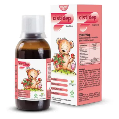 Sciroppo per bambini Cistidep, 150 ml, Dr. Phyto