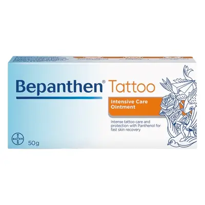 Bepanthen Tattoo Unguento per la cura dei tatuaggi, 50 g, Bayer