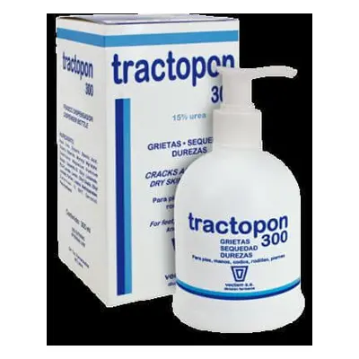 Tractopon 300 crema idratante dermoattiva con urea 15%, 300 ml, Vectem