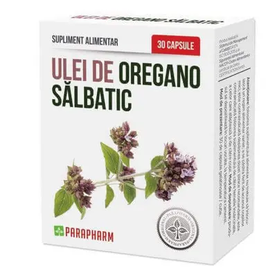 Olio di origano selvatico, 30 capsule, Parapharm