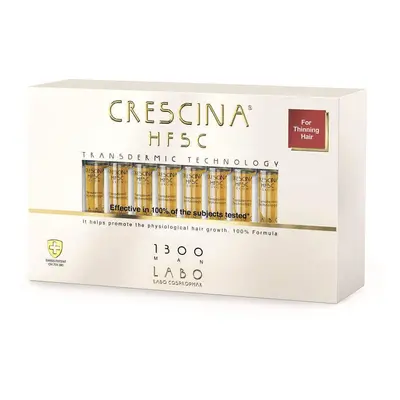 Crescina Transdermic Re-Growth HFSC 1300 MAN trattamento, 20 fiale, Labo