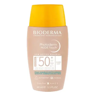 Photoderm Nude Touch Mineral Spf50+ Claire Bioderma 40ml