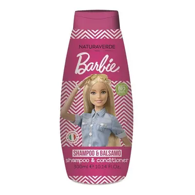 Shampoo e balsamo al tè verde Barbie, 300 ml, Naturaverde