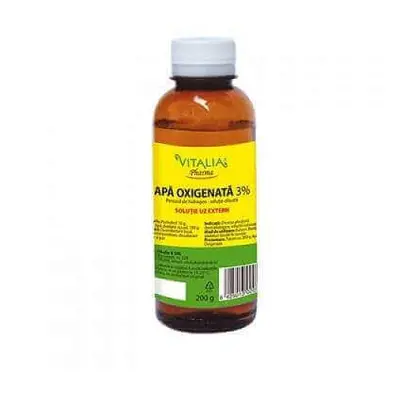 Acqua ossigenata 3%, 200 ml, Vitalia