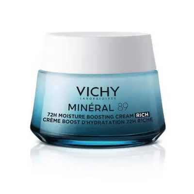 Crema idratante intensa 72h per pelli secche Mineral 89, 50 ml, Vichy