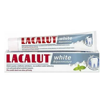 Dentifricio medicinale Lacalut White Alpenminze, 75 ml, Theiss Naturwaren