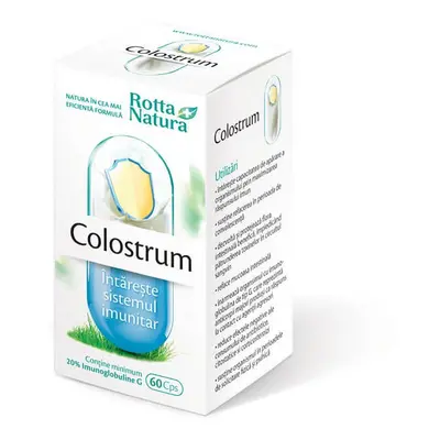 Colostrum, 60 capsule, Rotta Natura