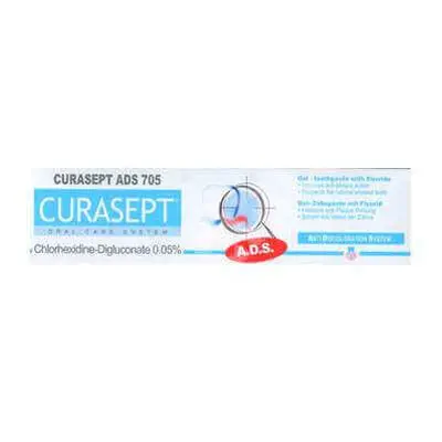 Dentifricio con clorexidina 0,05% Curasept, 75 ml, Curaprox