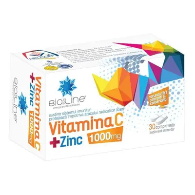 Vitamina C 1000 mg + Zinco, 30 compresse, Helcor