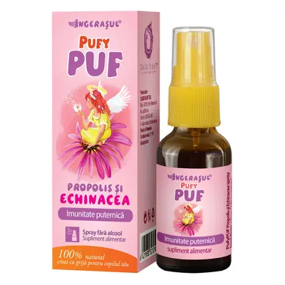 PufyPUF propoli ed echinacea spray, 20 ml, Dacia Plant