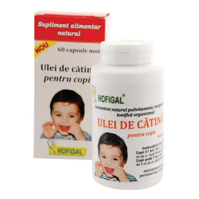 Olio di olivello spinoso per bambini, 60 capsule, Hofigal