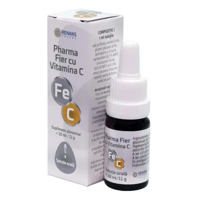 Ferro con soluzione orale di vitamina C, 10 ml, Renans