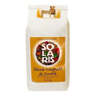 Farina di segale integrale, 1 kg, Solaris