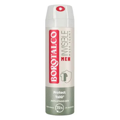 Borotalco Deodorante spray PROFUMO MUSCHIO INVISIBILE, 150 g