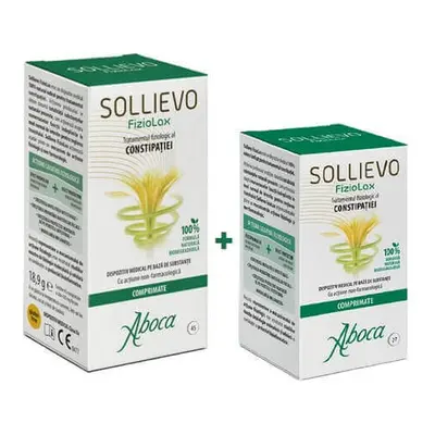 Confezione Sollievo Fiziolax DM, 45 + 27 compresse, Aboca