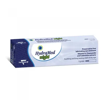 Unguento oftalmico Hydramed Night, 5 g, Farmigea