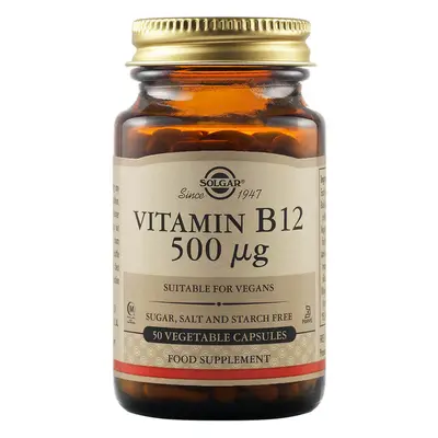 Vitamina B12 500 mcg, 50 capsule, Solgar