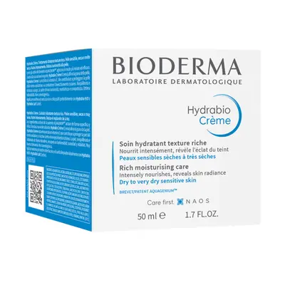 BIODERMA Hydrabio Créme Crema Idratante Viso Ricca 50 ml