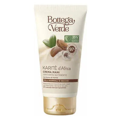 Crema mani, intensamente idratante, con burro di karité, 75 ml, Bottega Verde