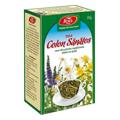 Tè sano del colon, D64, 50 g, Fares