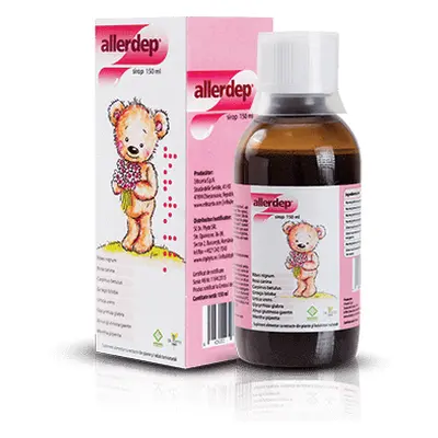 Sciroppo per bambini Allerdep, 150 ml, Dr. Phyto