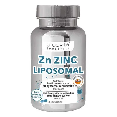 Zn zinco liposomiale, 60 capsule, Biocyte