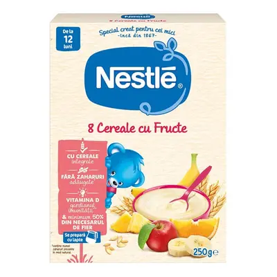 8 Cereali con frutta, da 12 mesi, 250 g, Nestlè