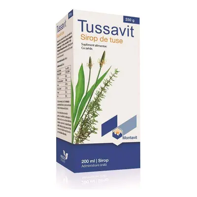 Sciroppo per la tosse Tussavit, 200 ml, Montavit